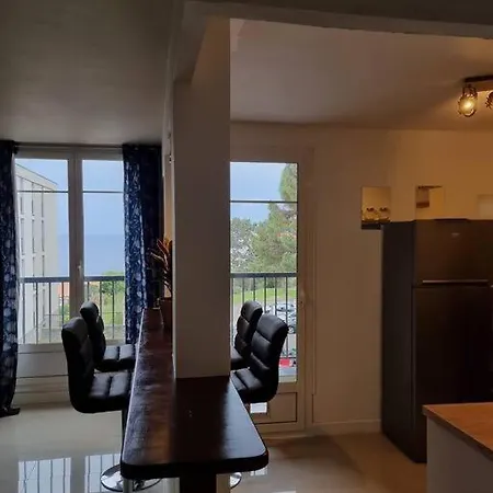 Appartement Vue Mer Avec Parking Gratuit Sur Place Bastia  Exterior foto