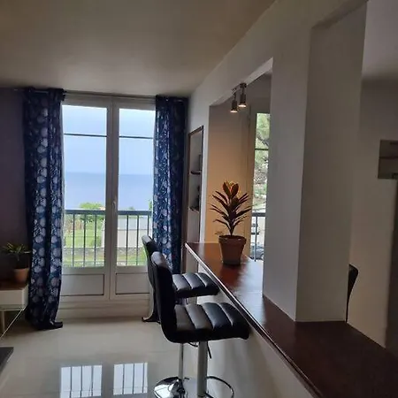 Appartement Vue Mer Avec Parking Gratuit Sur Place Bastia  Exterior foto